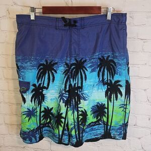 Men's Resortwear swim trunks, size Large